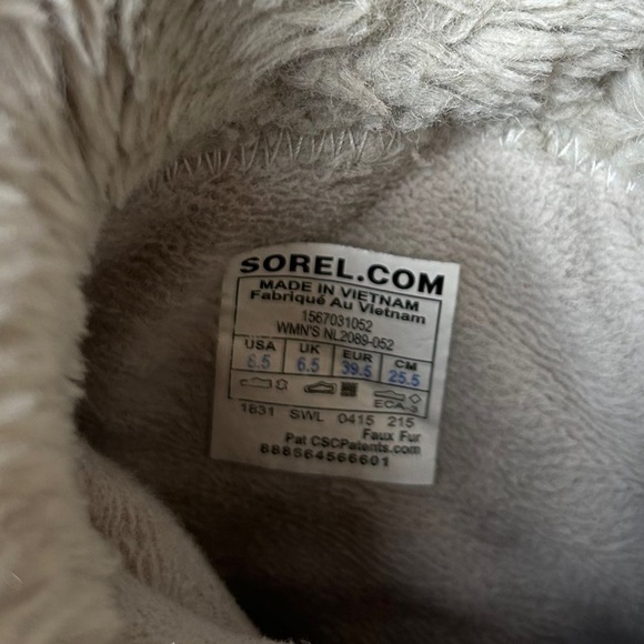 SOREL Womens Tivoli Winter Boots- Quarry Grey- Size 8.5 - Picture 8 of 9